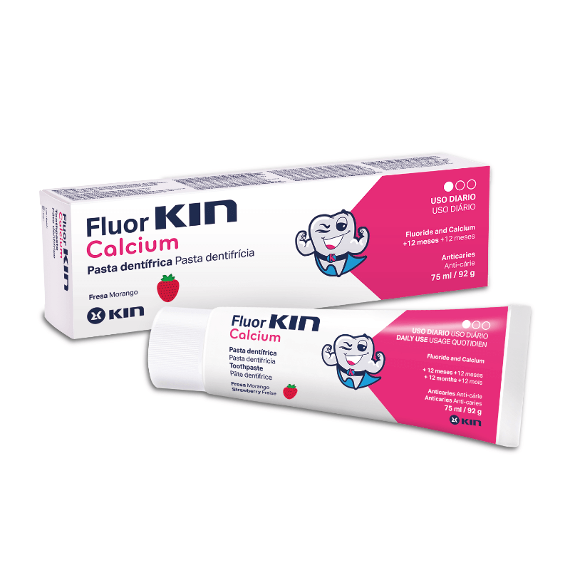 FluorKIN Calcium / Pasta Dentífrica – KIN México, Laboratorios Andrómaco